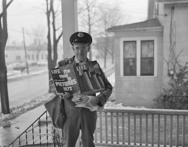 1972 - Postman delivers mail